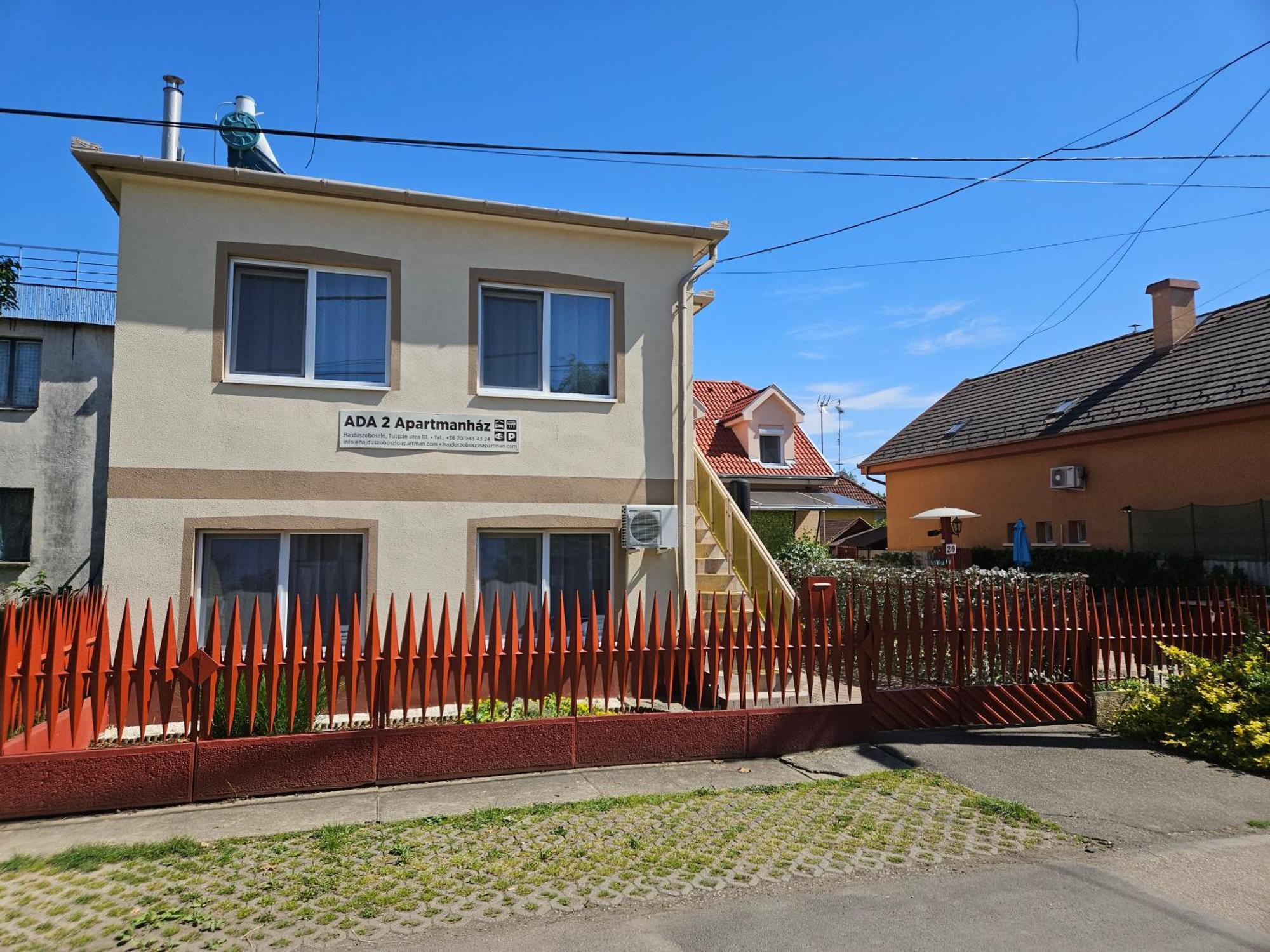 Ada 2 Apartmanhaz Hajdúszoboszló 外观 照片