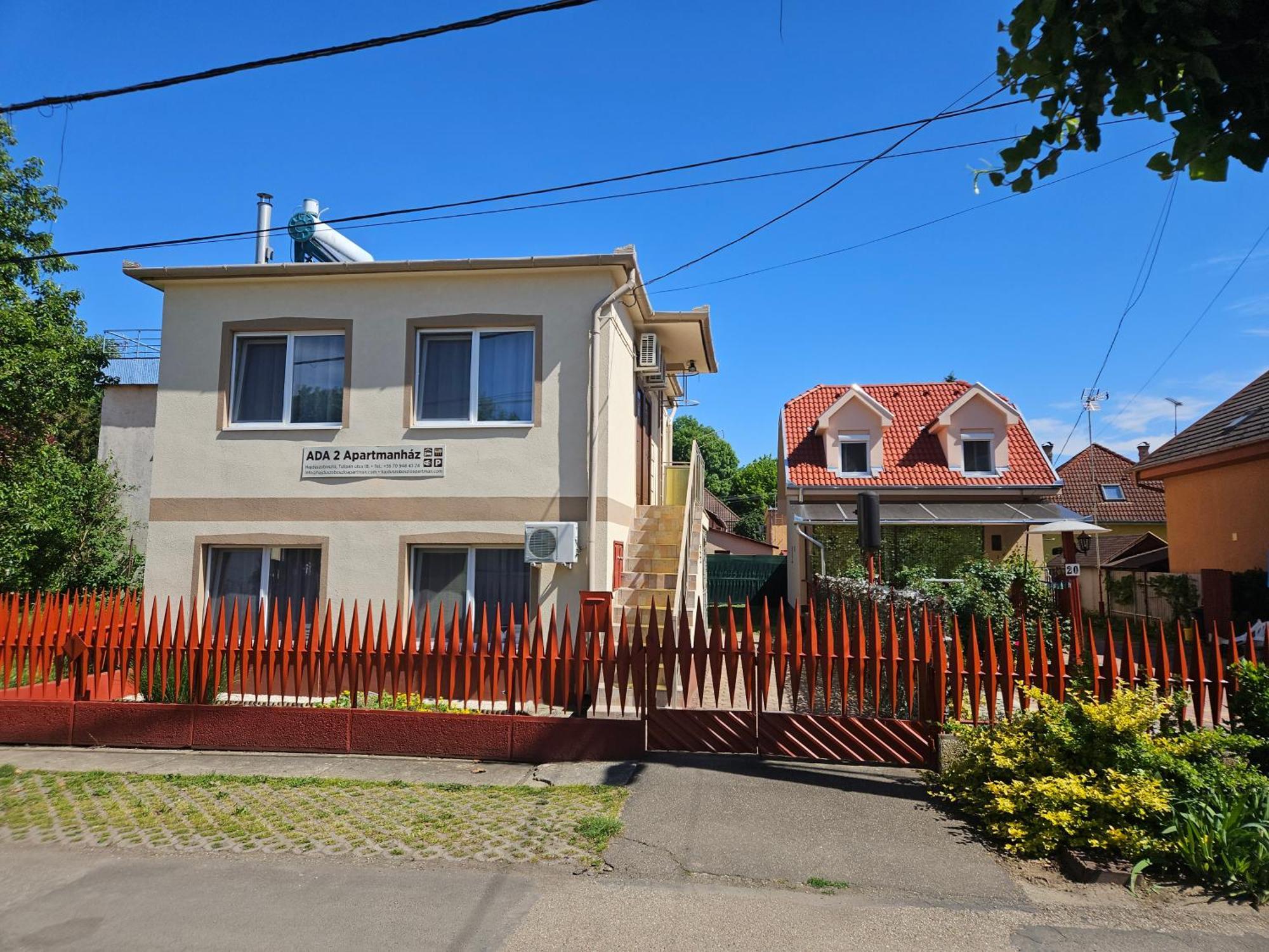 Ada 2 Apartmanhaz Hajdúszoboszló 外观 照片