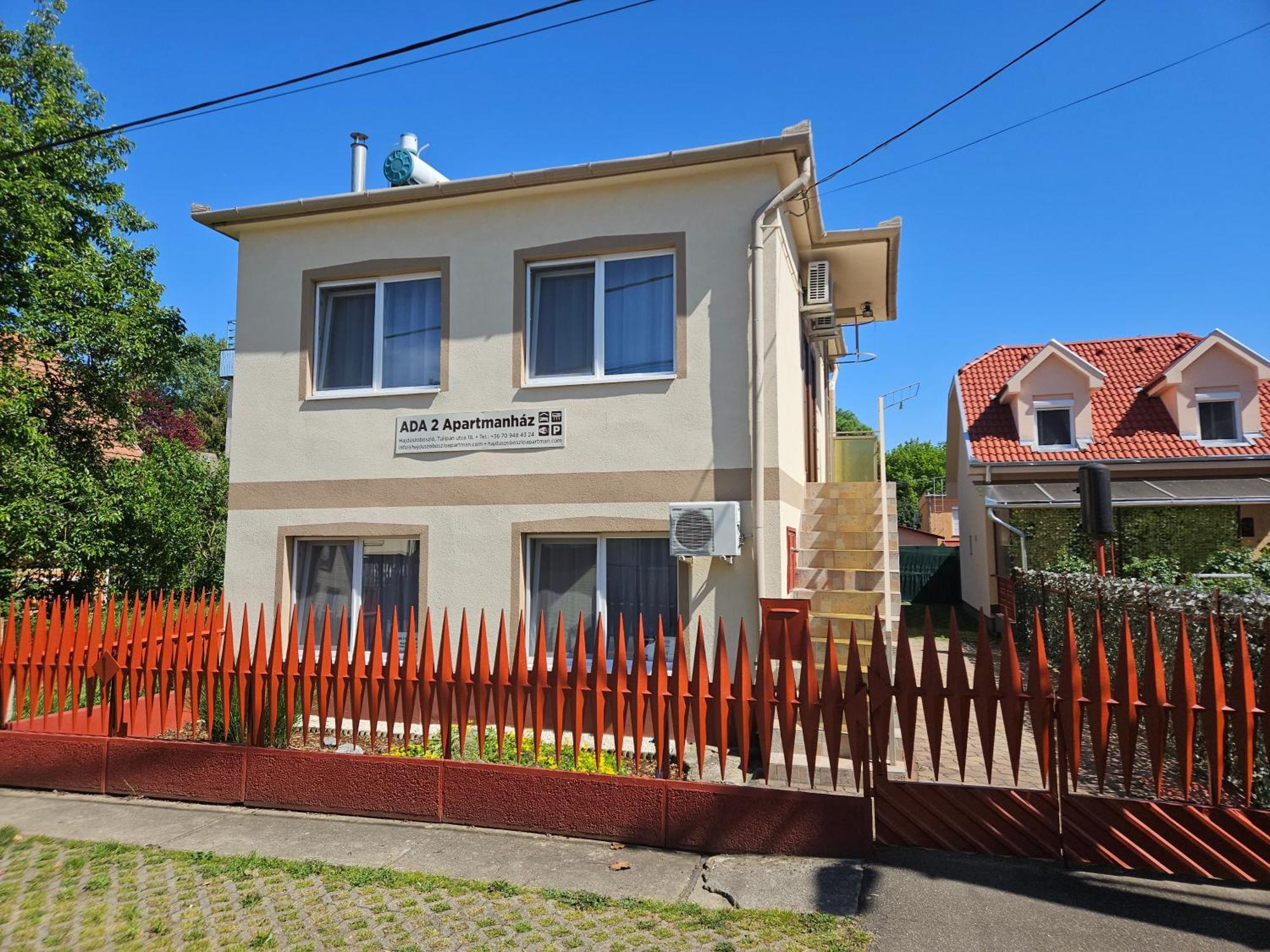 Ada 2 Apartmanhaz Hajdúszoboszló 外观 照片