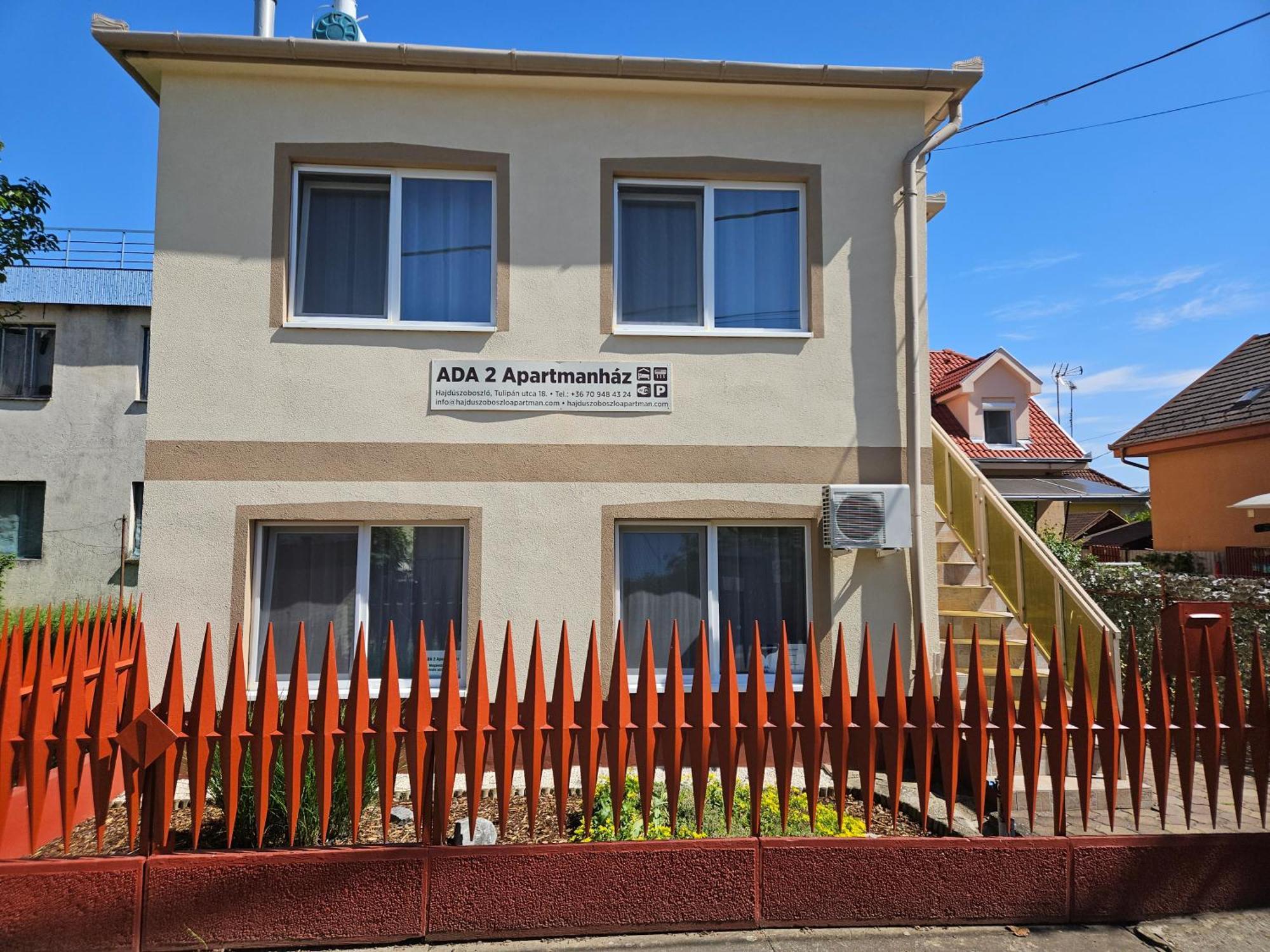 Ada 2 Apartmanhaz Hajdúszoboszló 外观 照片